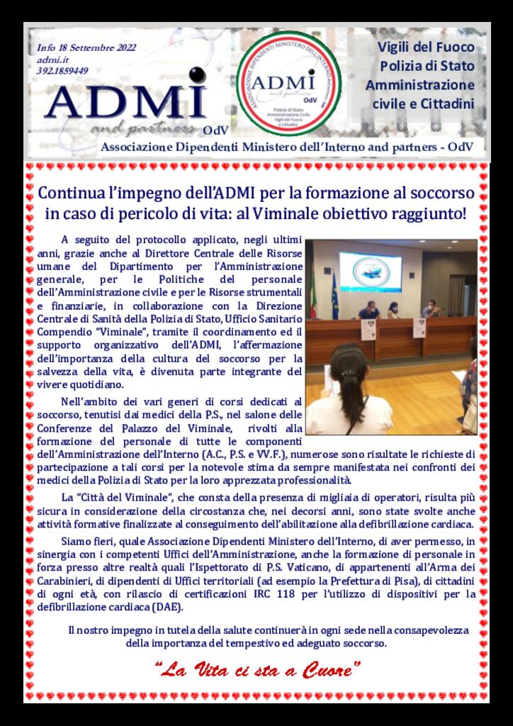 Info Admi Settembre 2022